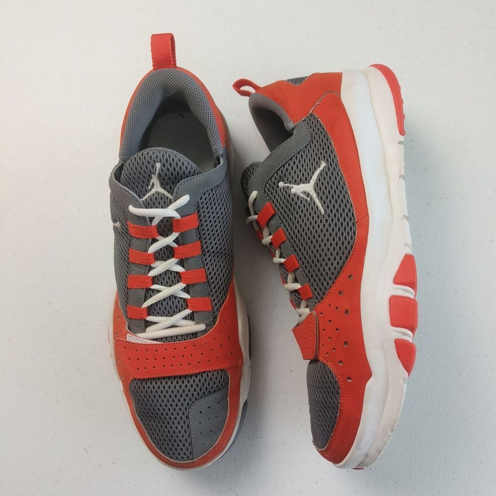 Jordan trunner Dominate men's sports shoes size 13 grey/orange 510819-014 lightw
